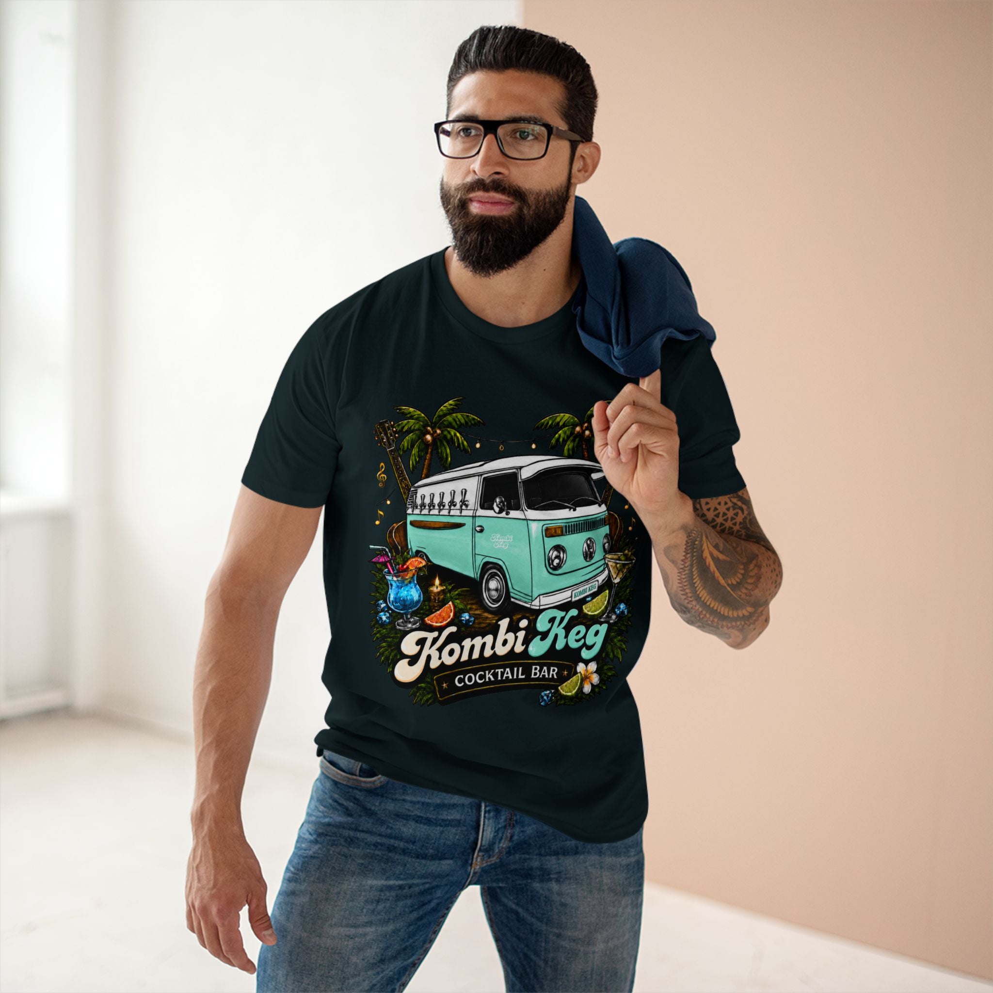 Kombi Keg Cocktail Bar Tee (Front print only)