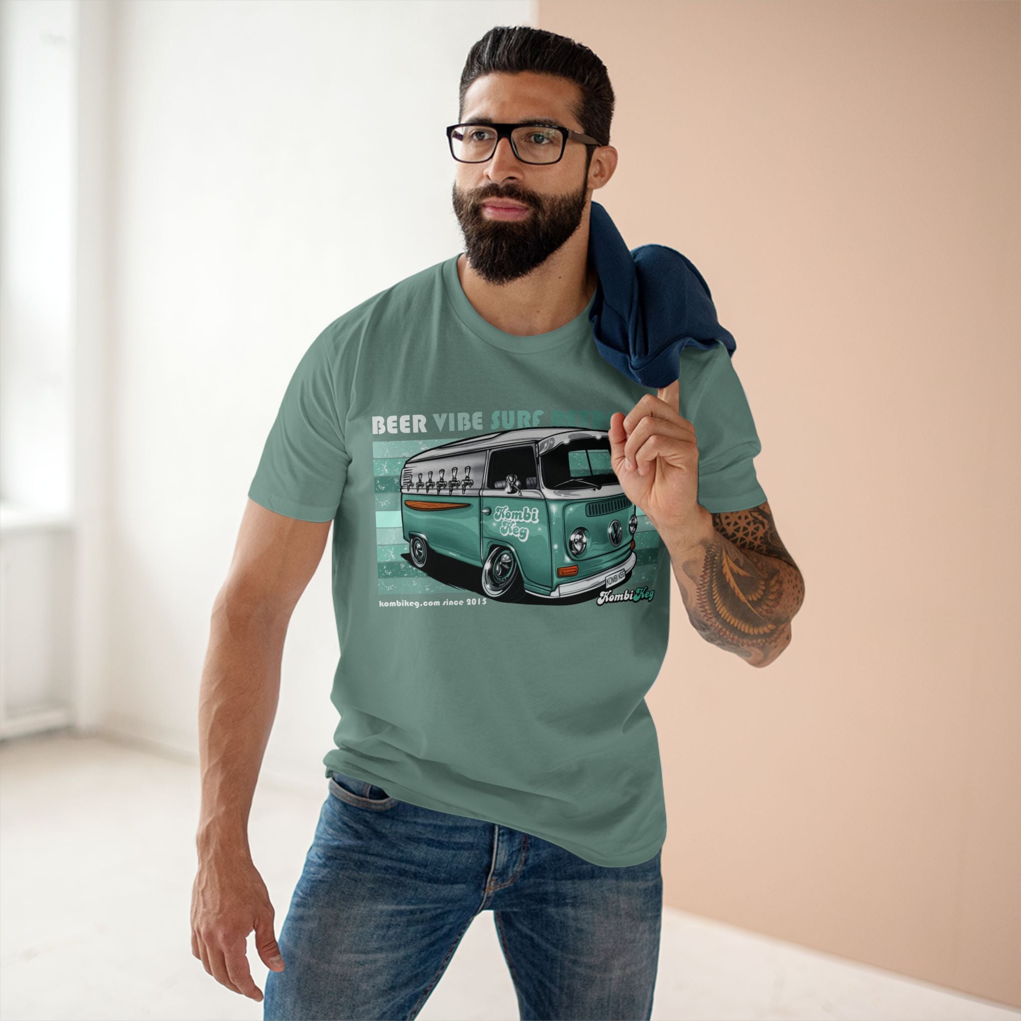 Kombi Keg Retro Surf Tee