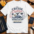 Cruise Cocktail Appreciation Society T-Shirt, Funny Cruise Drinking Tee