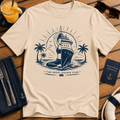 The Ocean Heals Everything T-shirt - Cruise Ship Yoga Graphic Tee