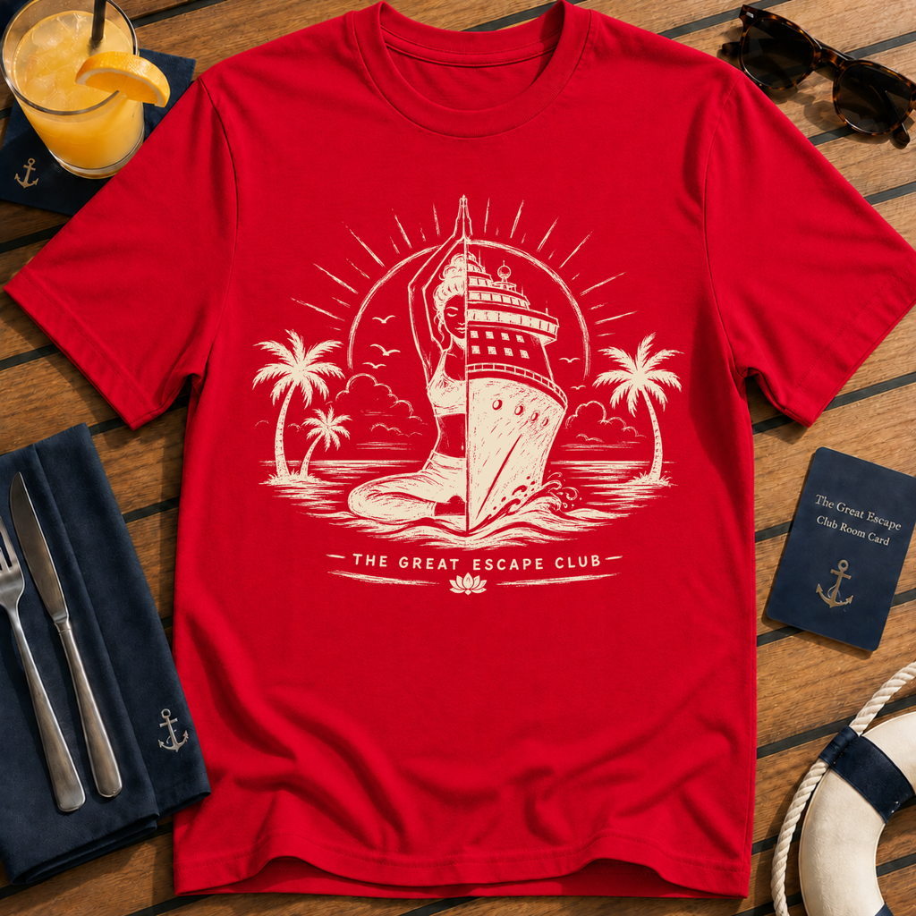 The Ocean Heals Everything T-shirt - Cruise Ship Yoga Graphic Tee