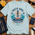 Salty Soul Yoga Cruise Crew T-Shirt, Relaxed Cruise Yoga Holiday Tee