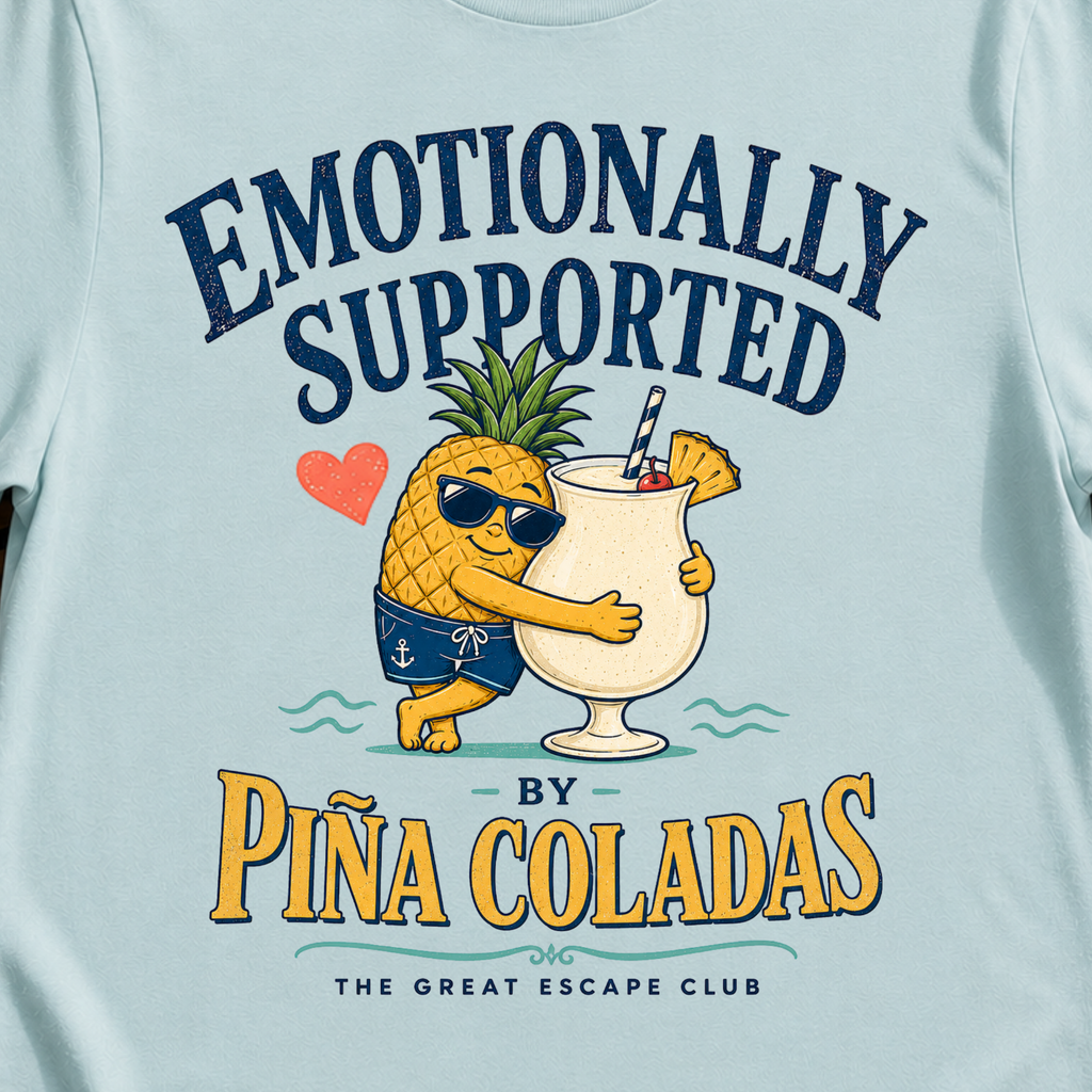 Emotionally Supported By Piña Coladas