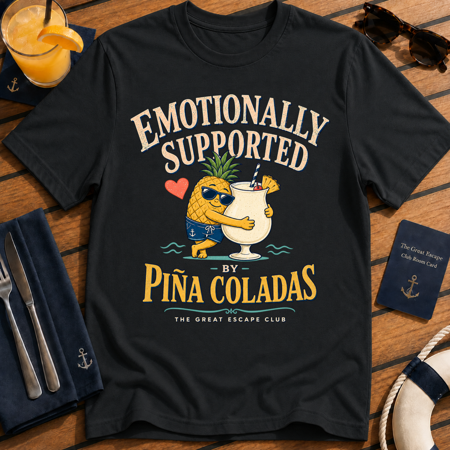 Emotionally Supported By Piña Coladas