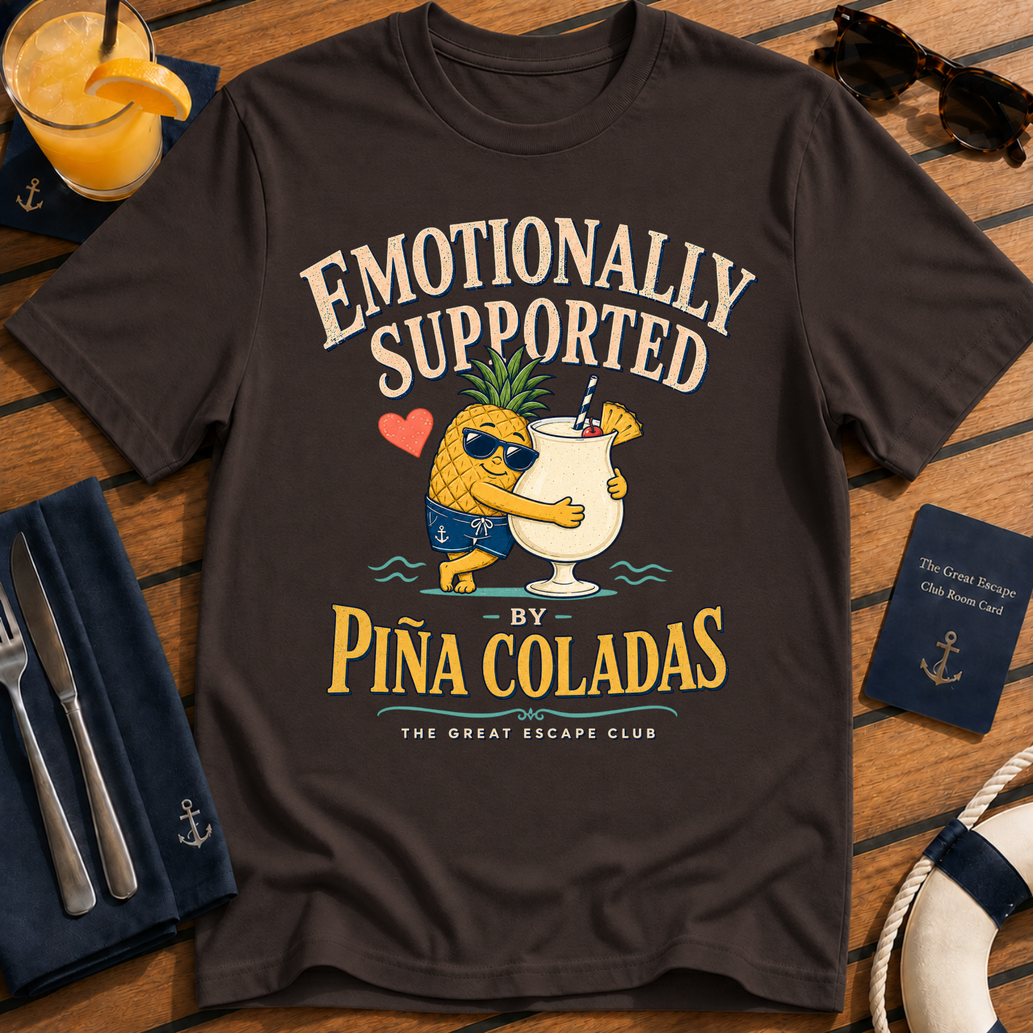 Emotionally Supported By Piña Coladas