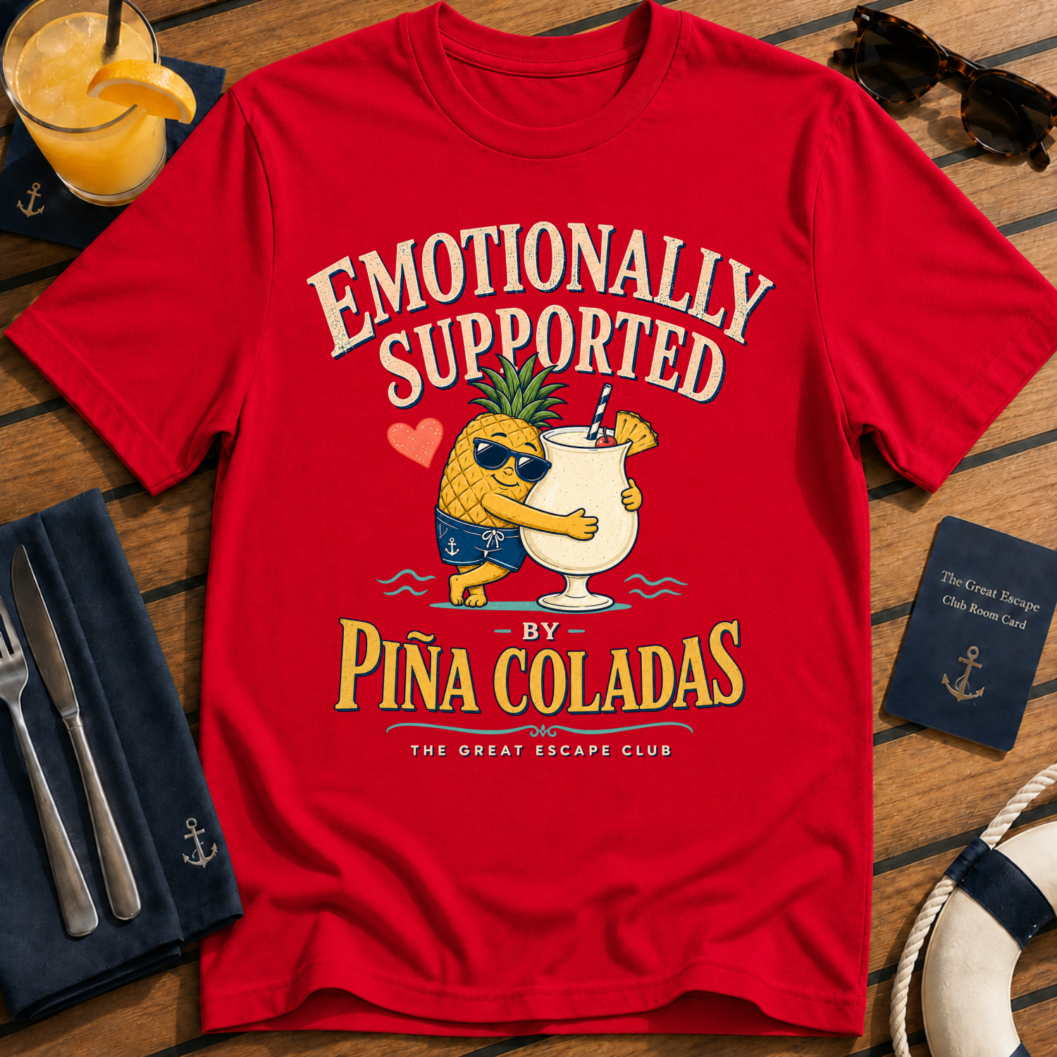 Emotionally Supported By Piña Coladas