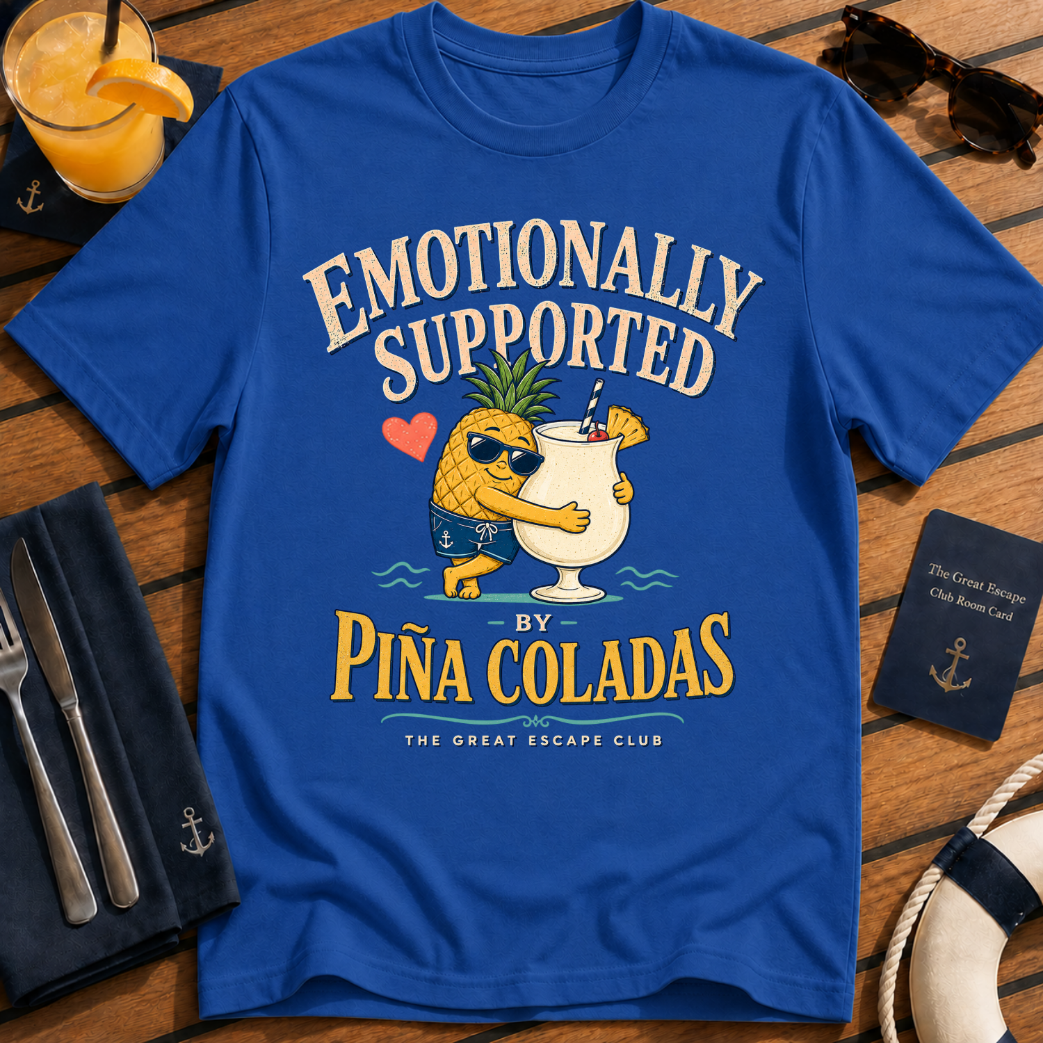 Emotionally Supported By Piña Coladas