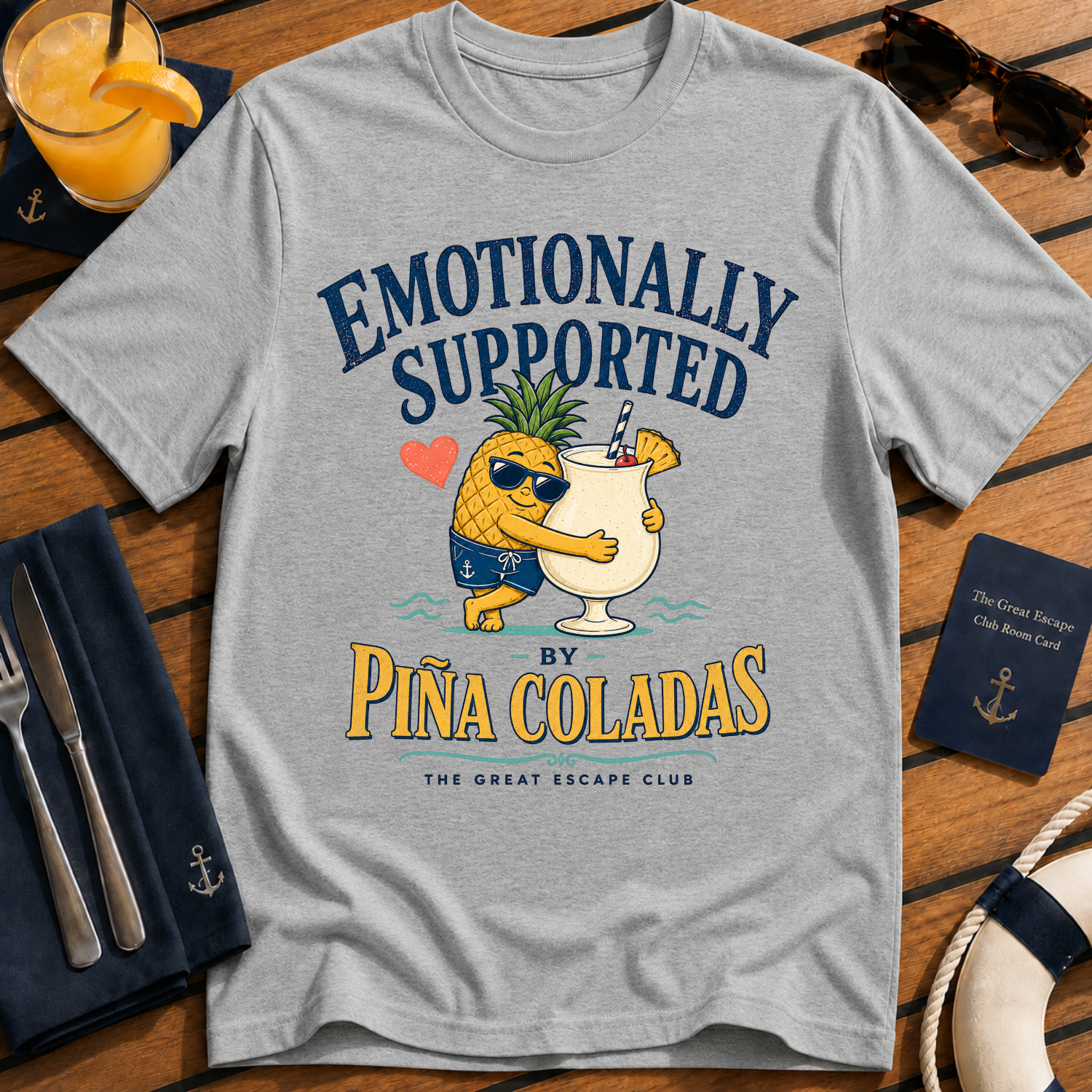 Emotionally Supported By Piña Coladas