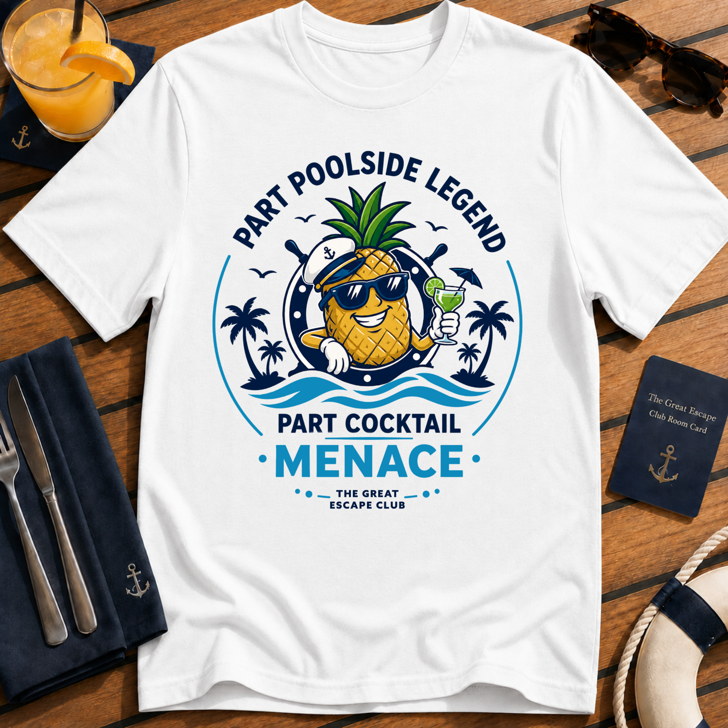 Part Poolside Legend Part Cocktail Menace