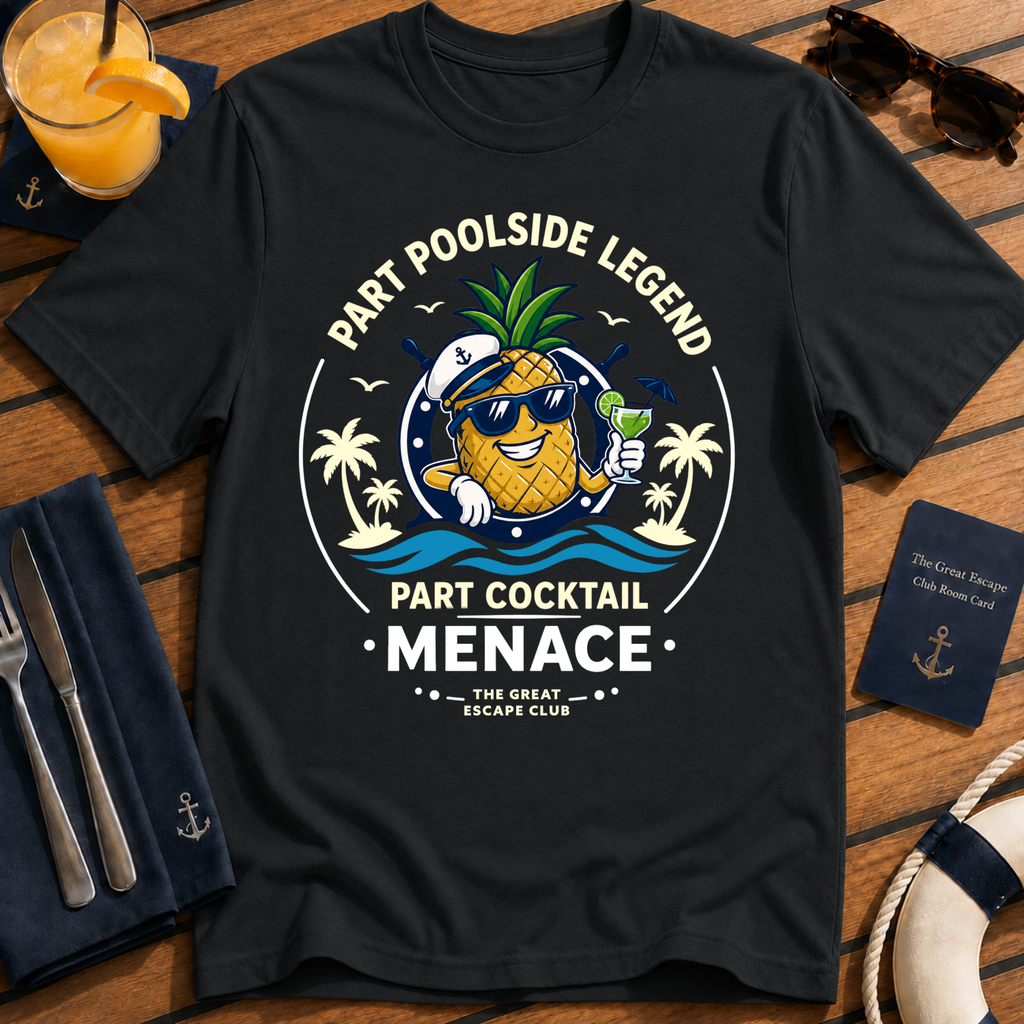 Part Poolside Legend Part Cocktail Menace