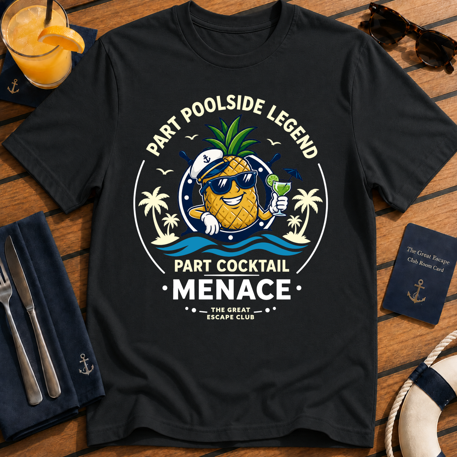 Part Poolside Legend Part Cocktail Menace
