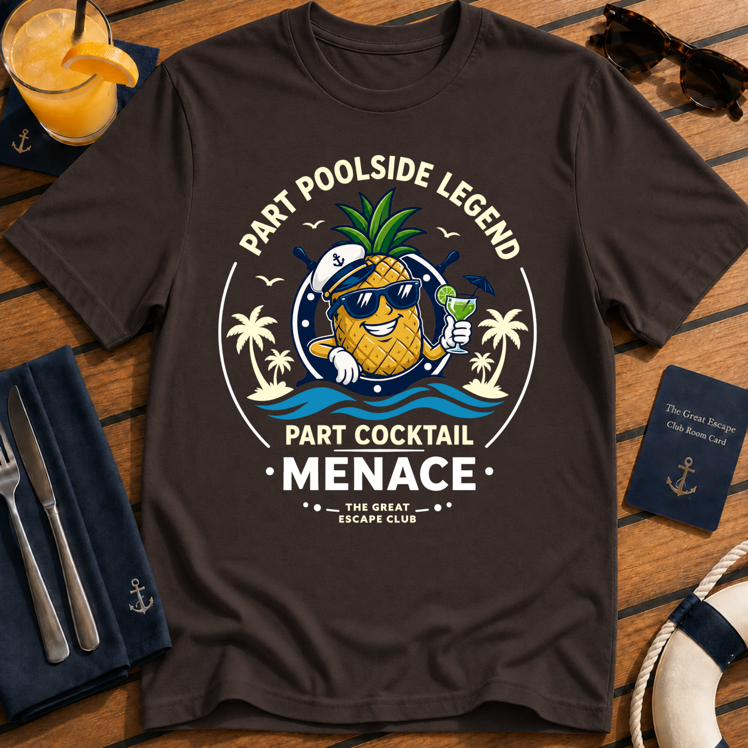 Part Poolside Legend Part Cocktail Menace
