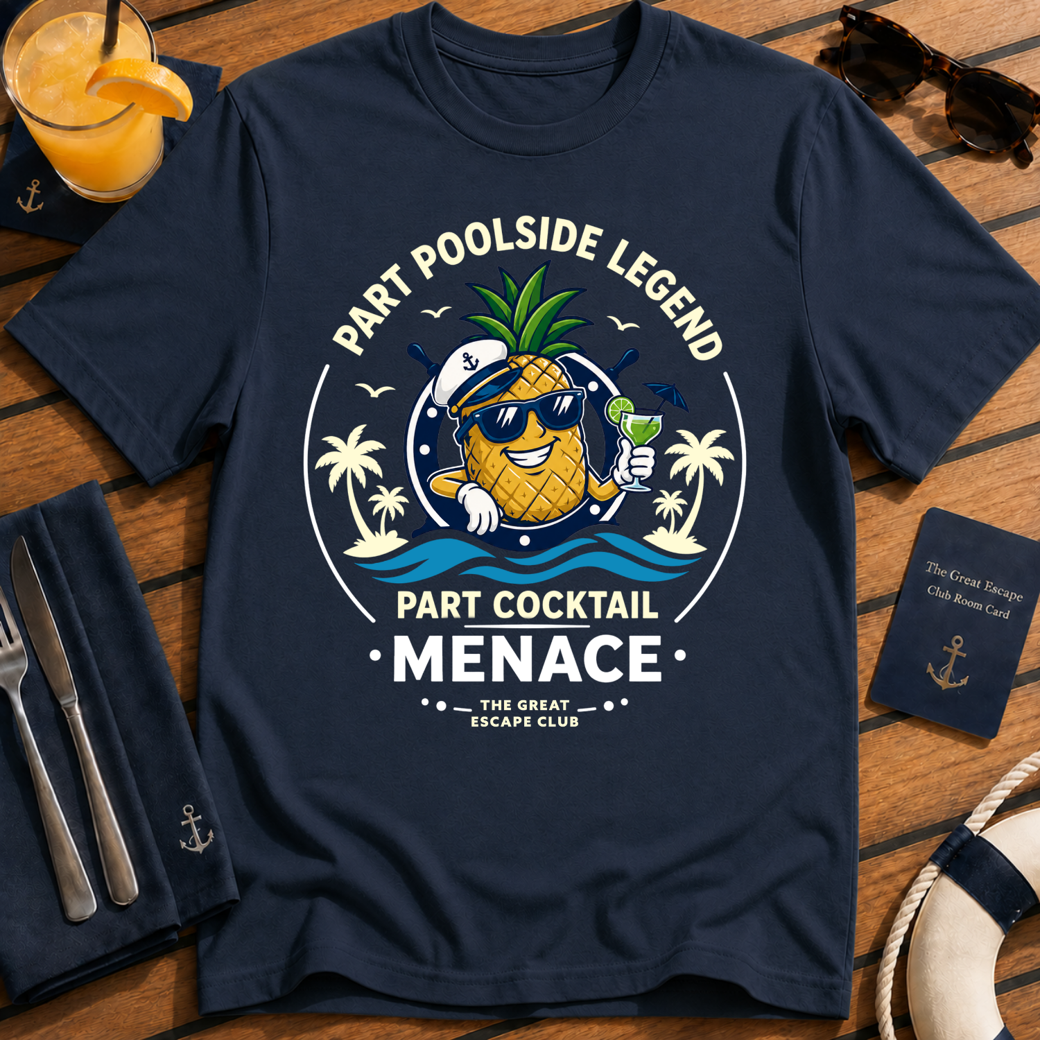 Part Poolside Legend Part Cocktail Menace