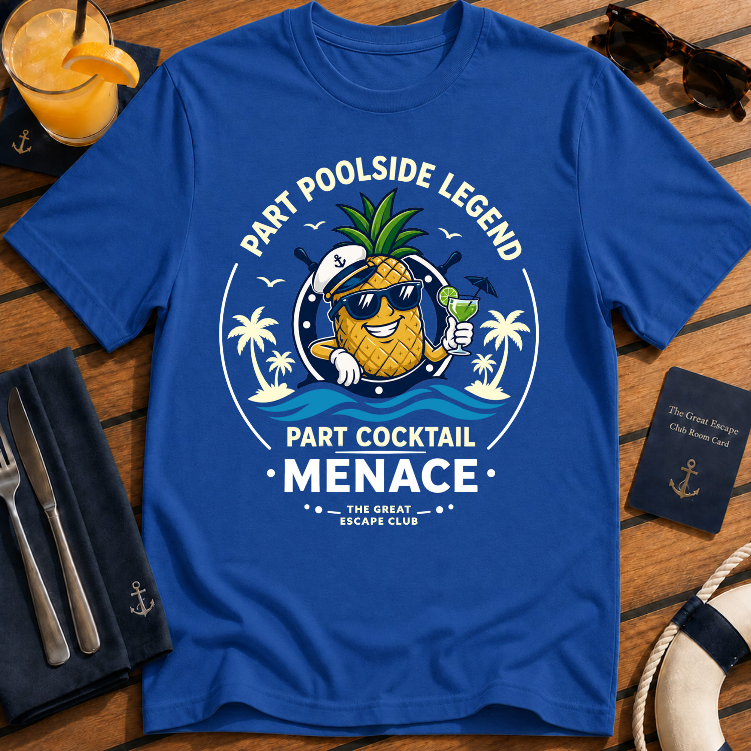 Part Poolside Legend Part Cocktail Menace