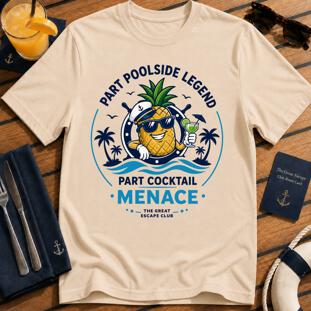Part Poolside Legend Part Cocktail Menace