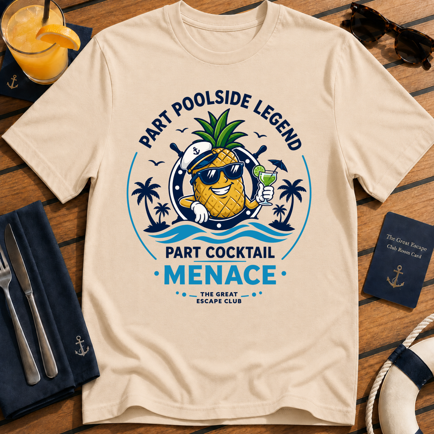 Part Poolside Legend Part Cocktail Menace