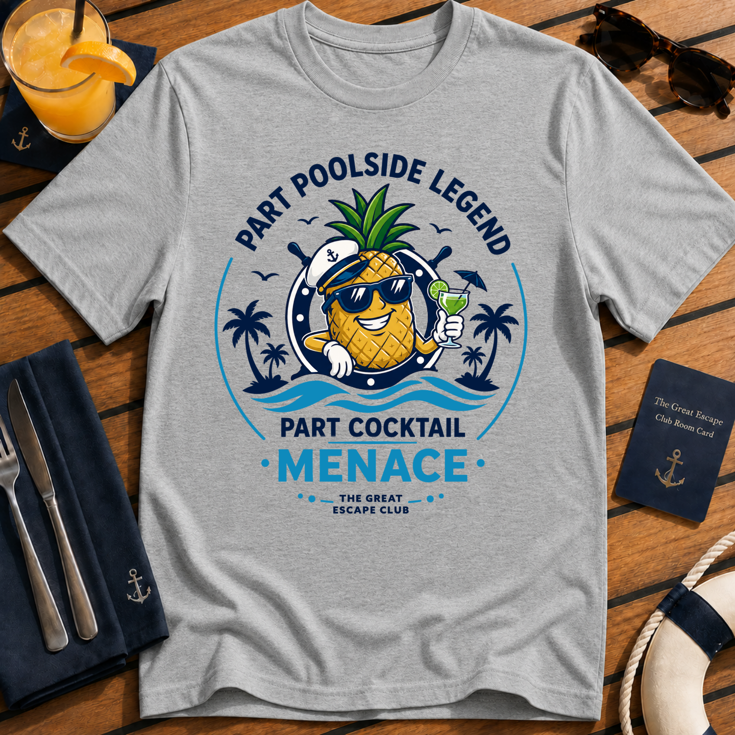 Part Poolside Legend Part Cocktail Menace