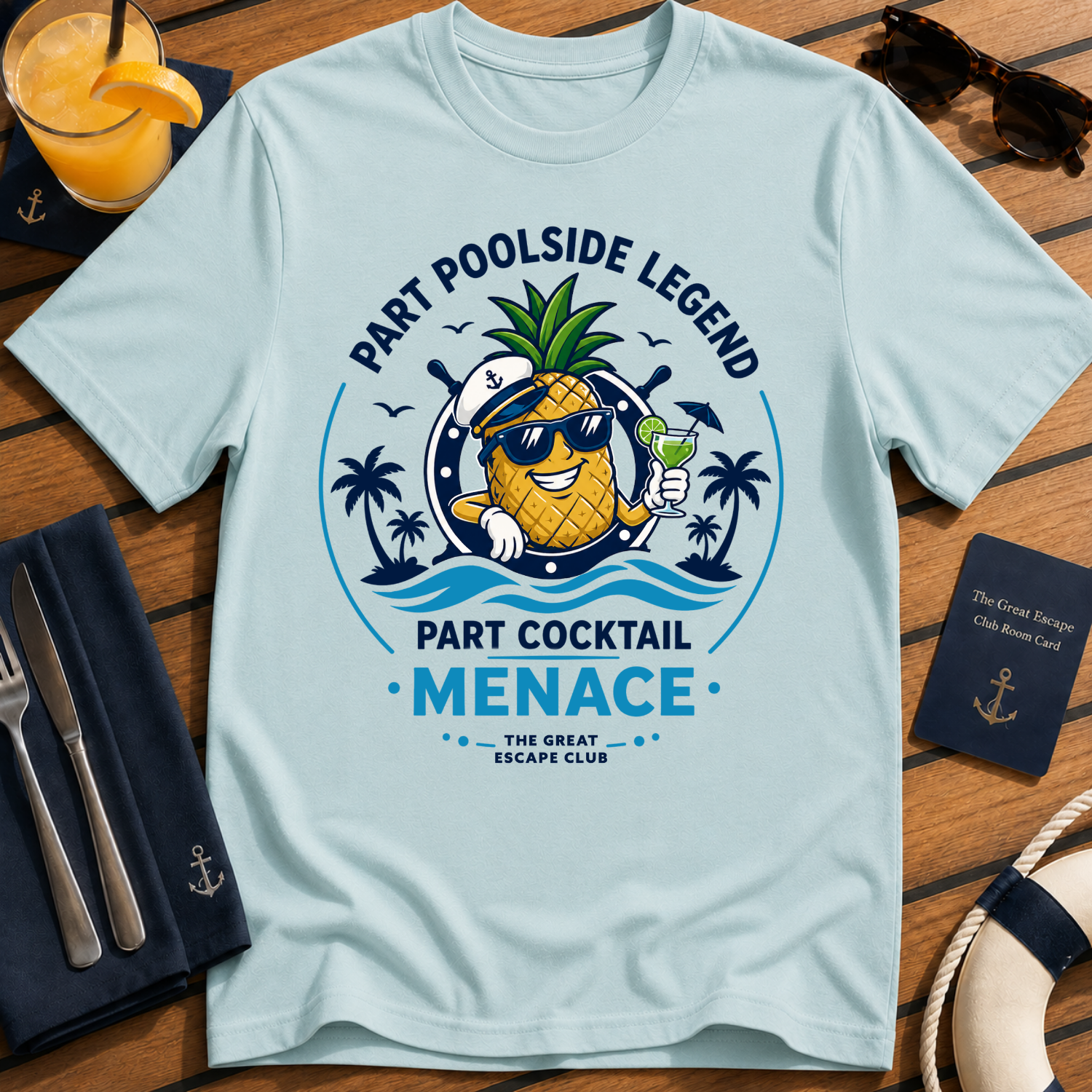Part Poolside Legend Part Cocktail Menace