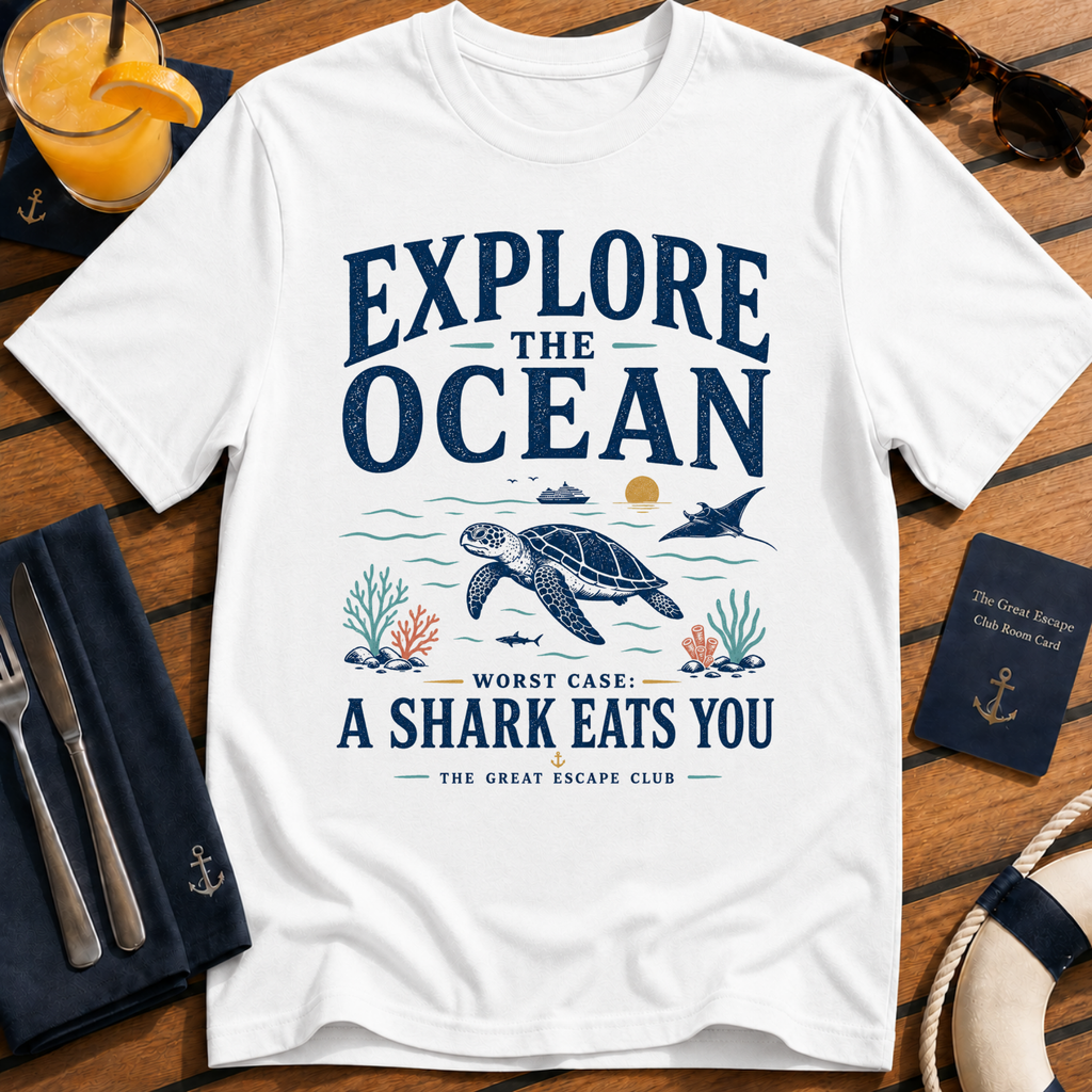 Explore The Ocean Worst Case A Shark Might Eat You