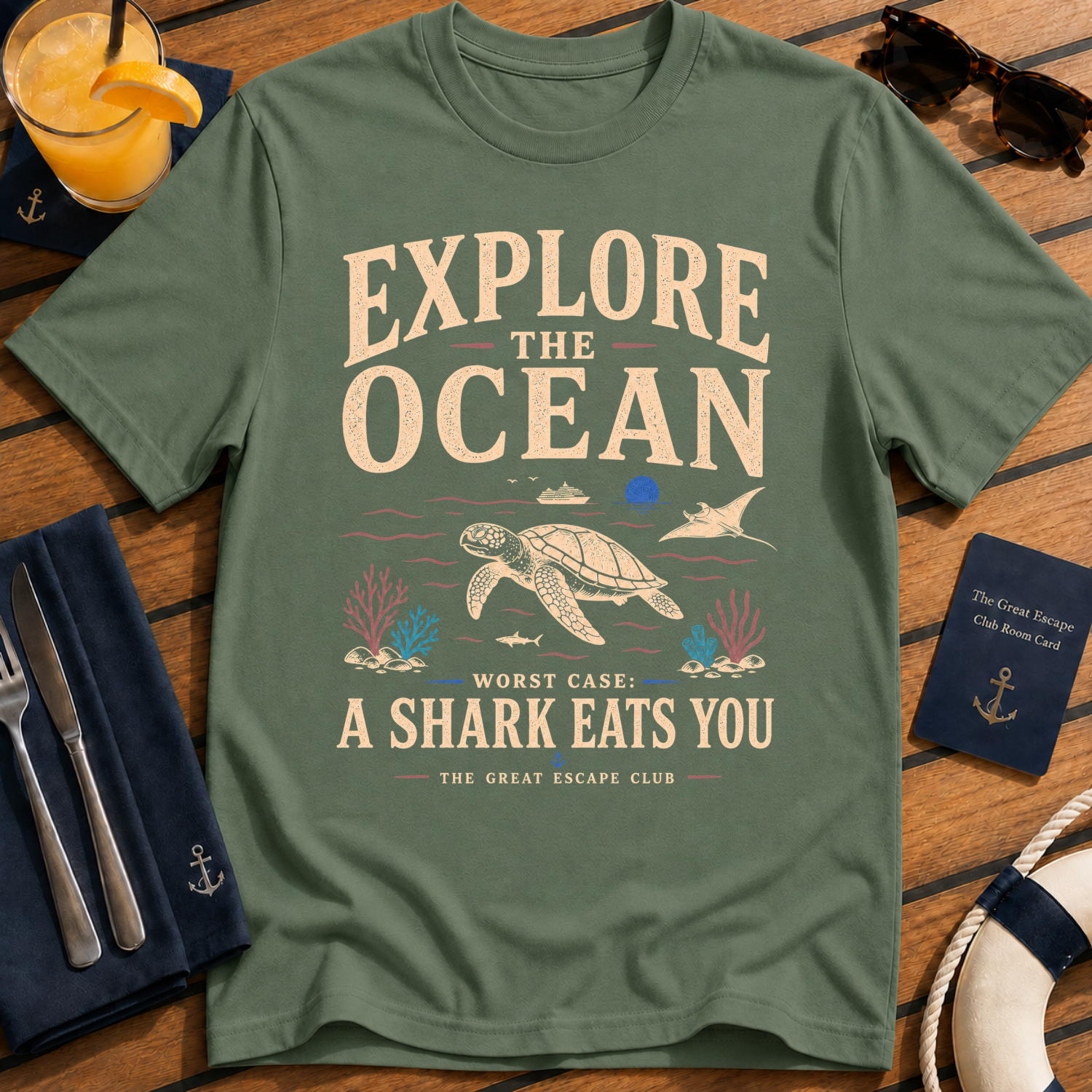 Explore The Ocean Worst Case A Shark Might Eat You
