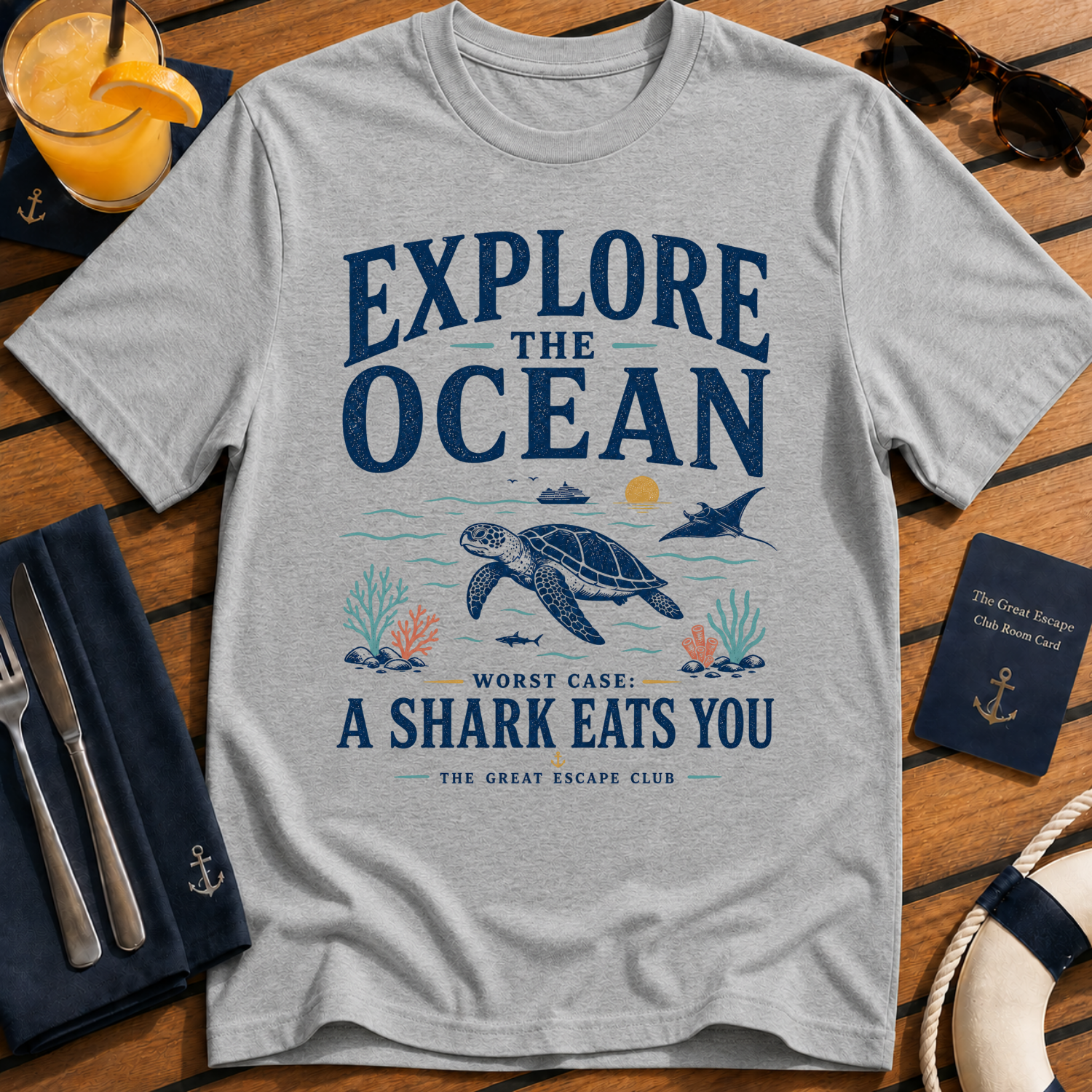 Explore The Ocean Worst Case A Shark Might Eat You