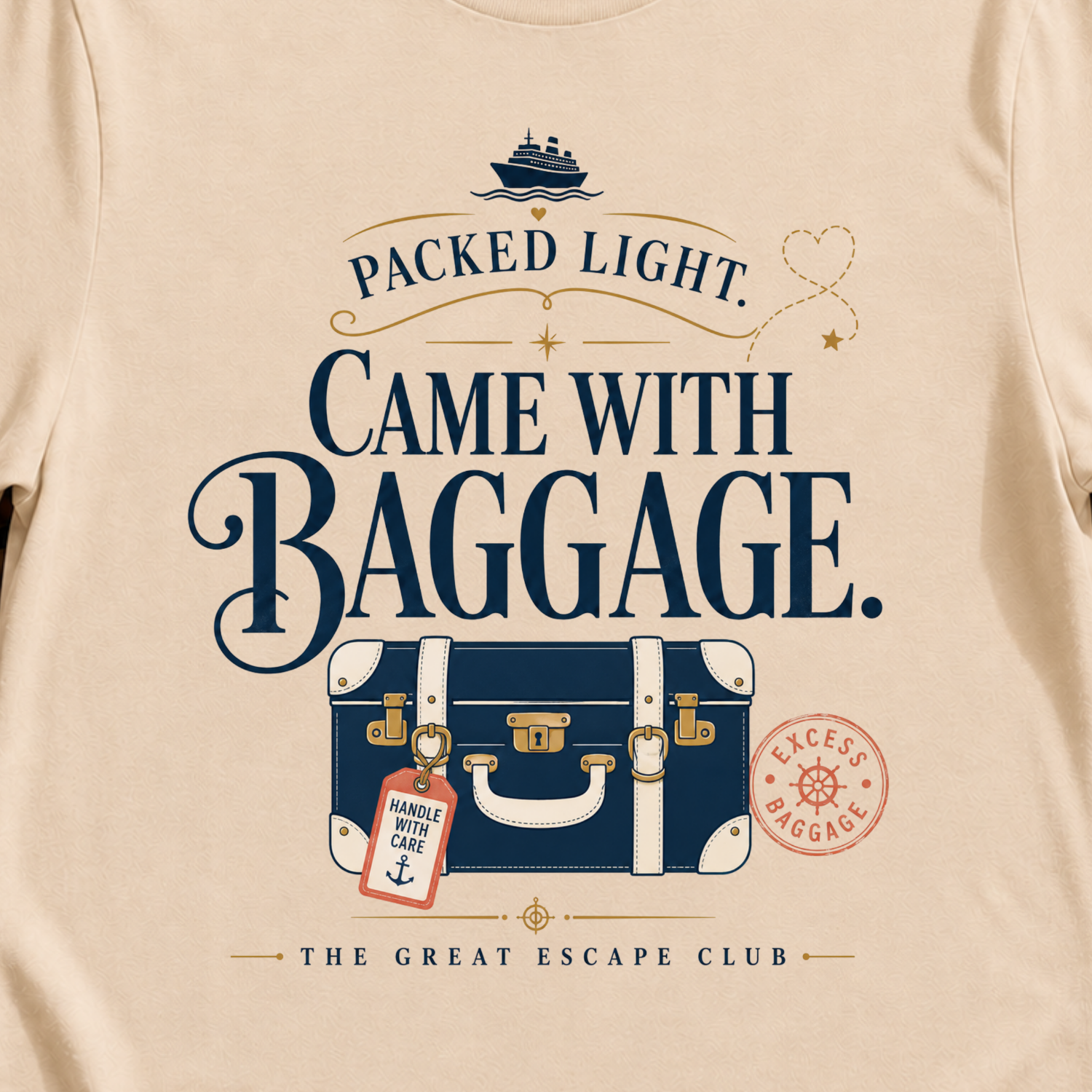 Packed Light, Came With Baggage