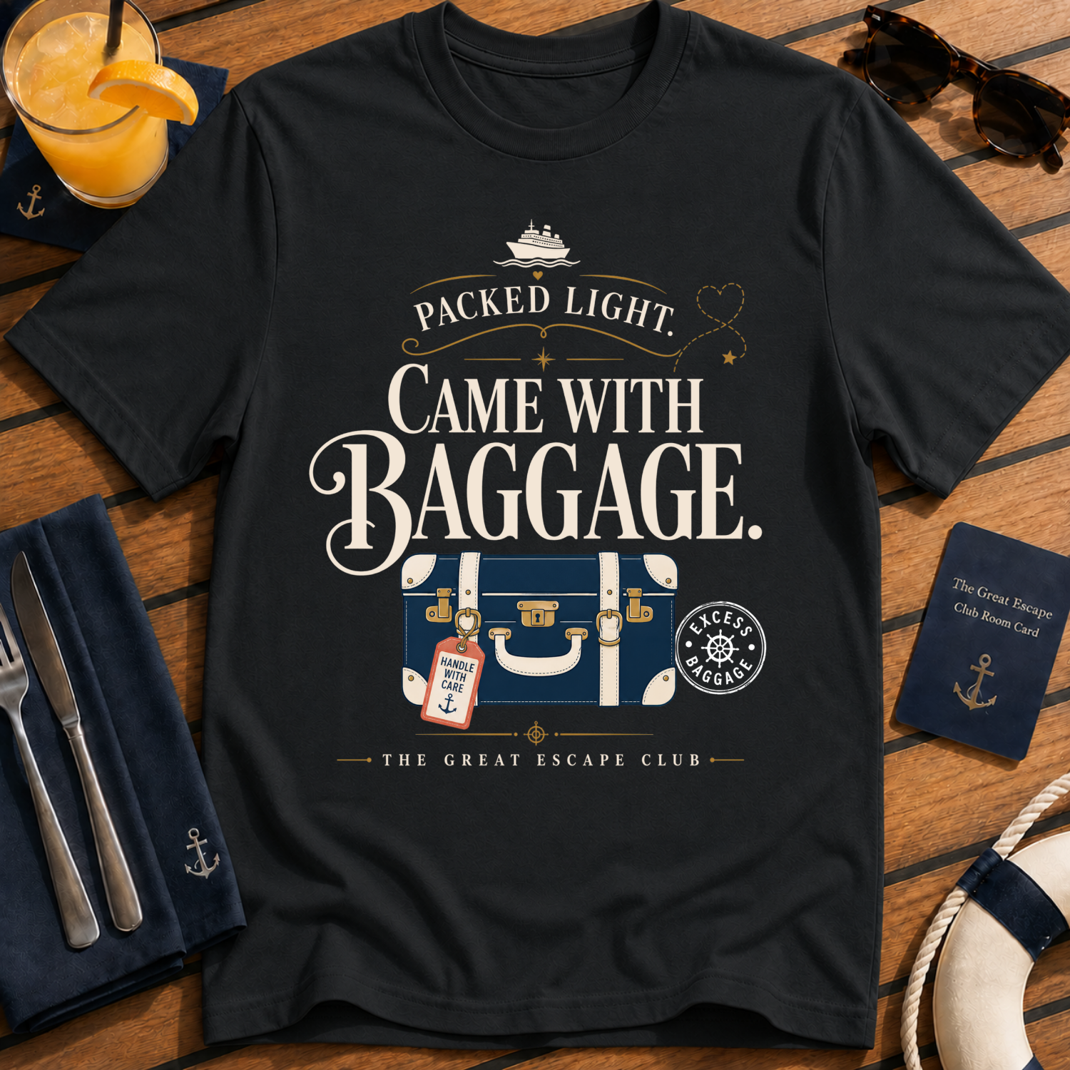 Packed Light, Came With Baggage