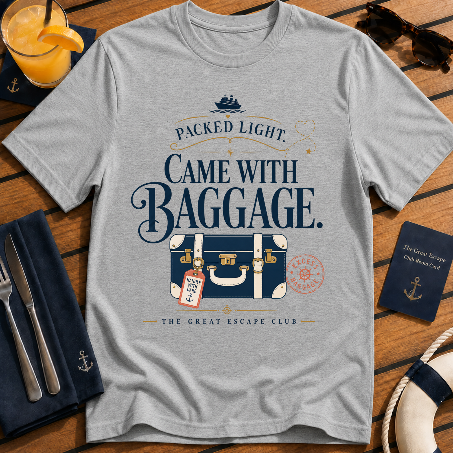 Packed Light, Came With Baggage