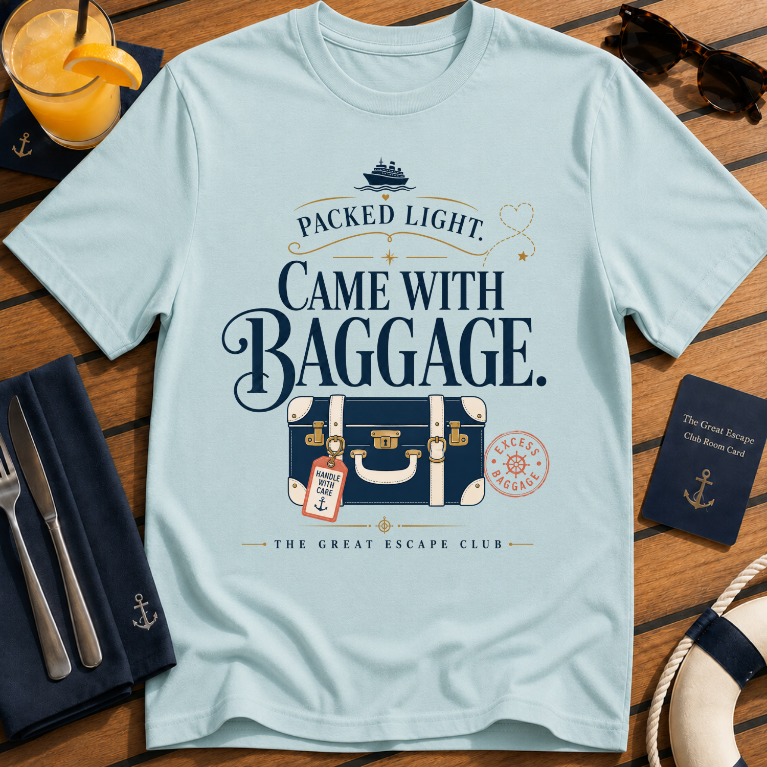 Packed Light, Came With Baggage