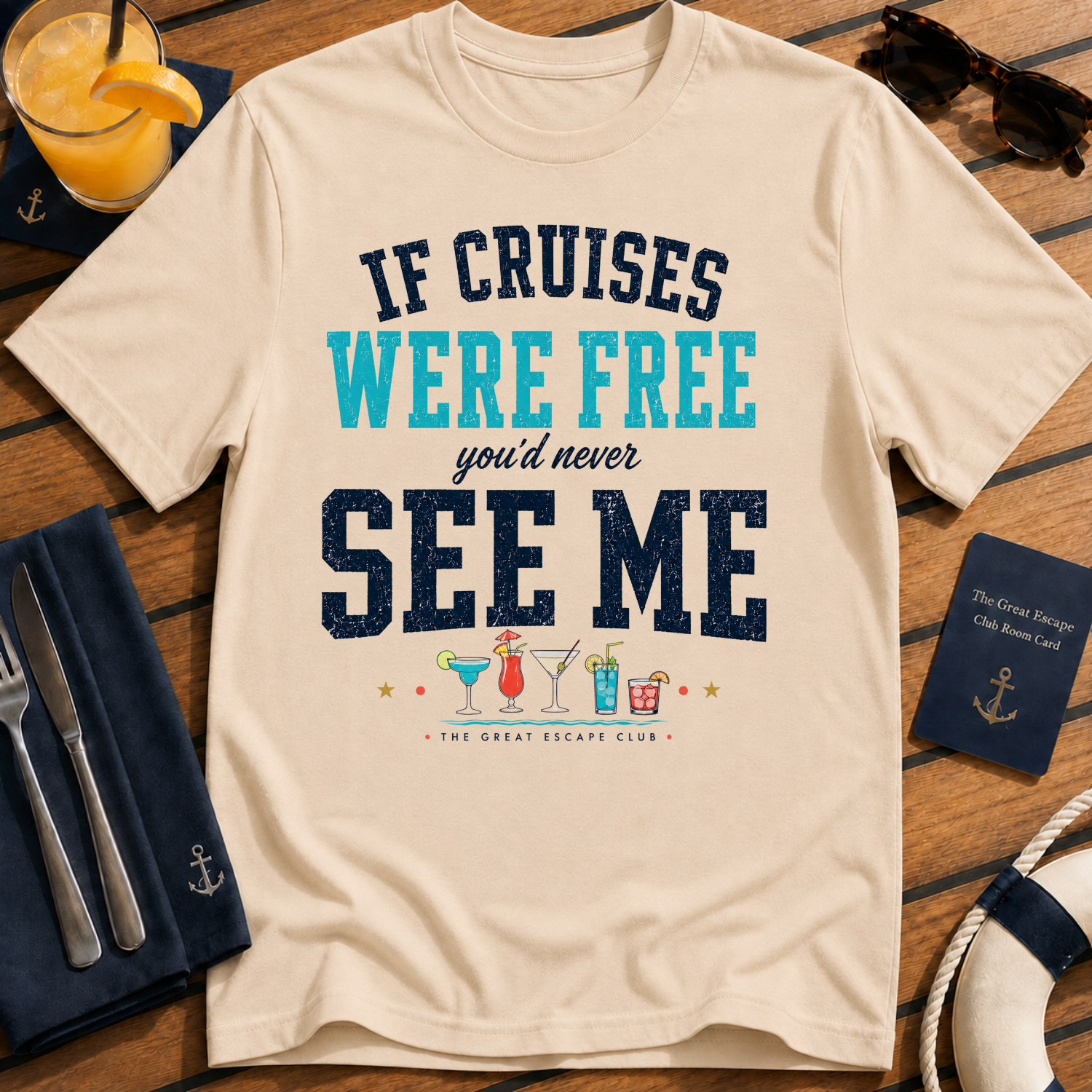 If Cruises Were Free You’d Never See Me