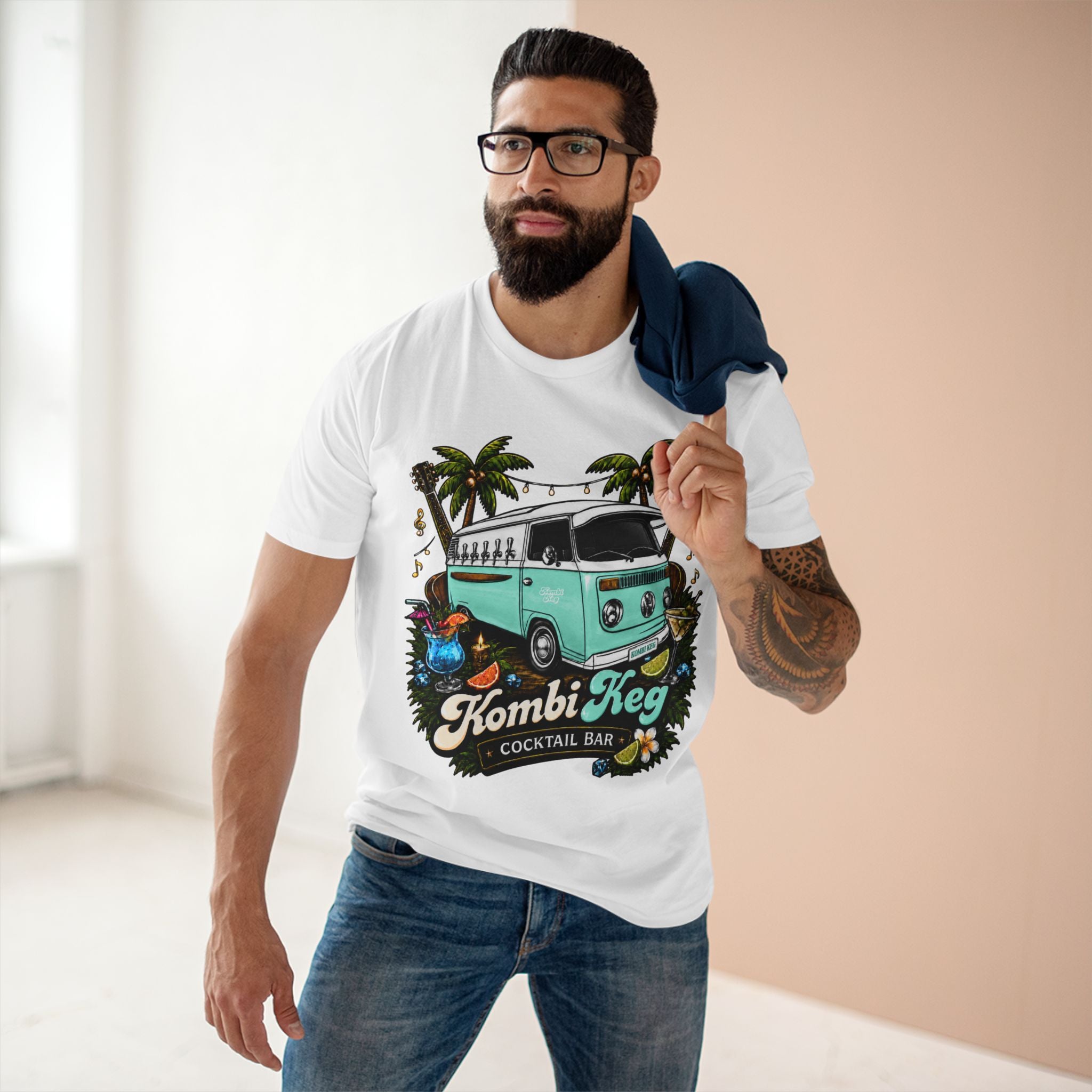 Kombi Keg Cocktail Bar Tee (Front print only)