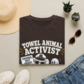 Towel Animal Activist T-Shirt, Friends Not Fresh Towels Cruise Tee