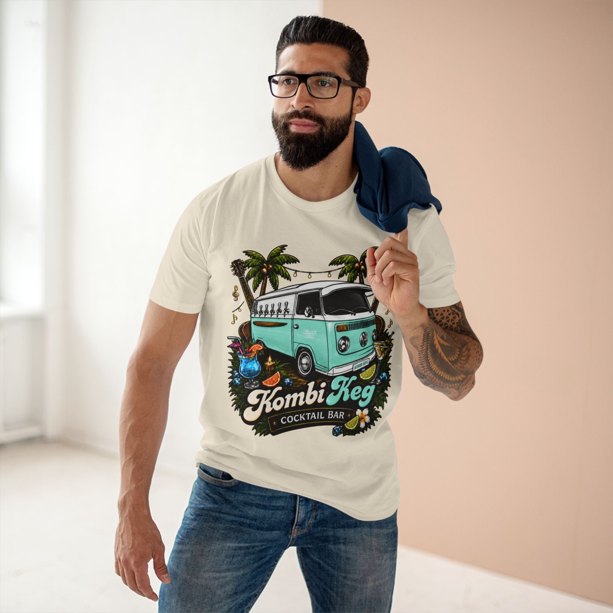 Kombi Keg Cocktail Bar Tee (Front print only)