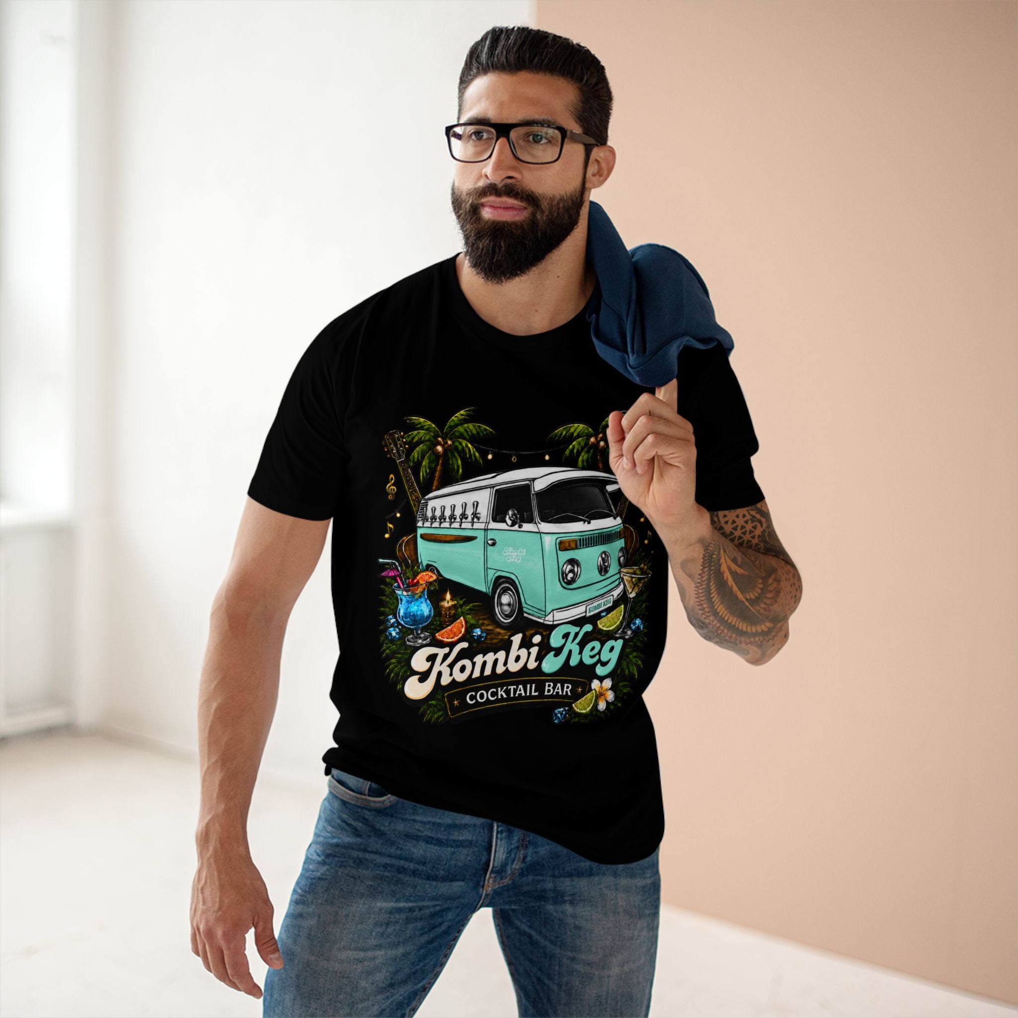 Kombi Keg Cocktail Bar Tee (Front print only)