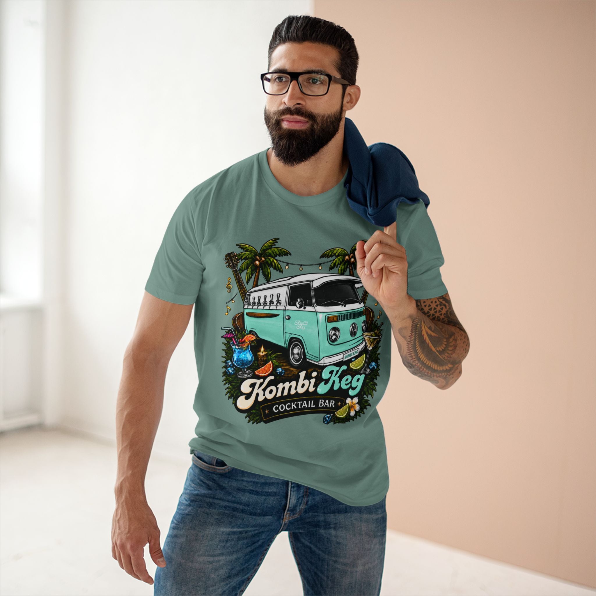 Kombi Keg Cocktail Bar Tee (Front print only)