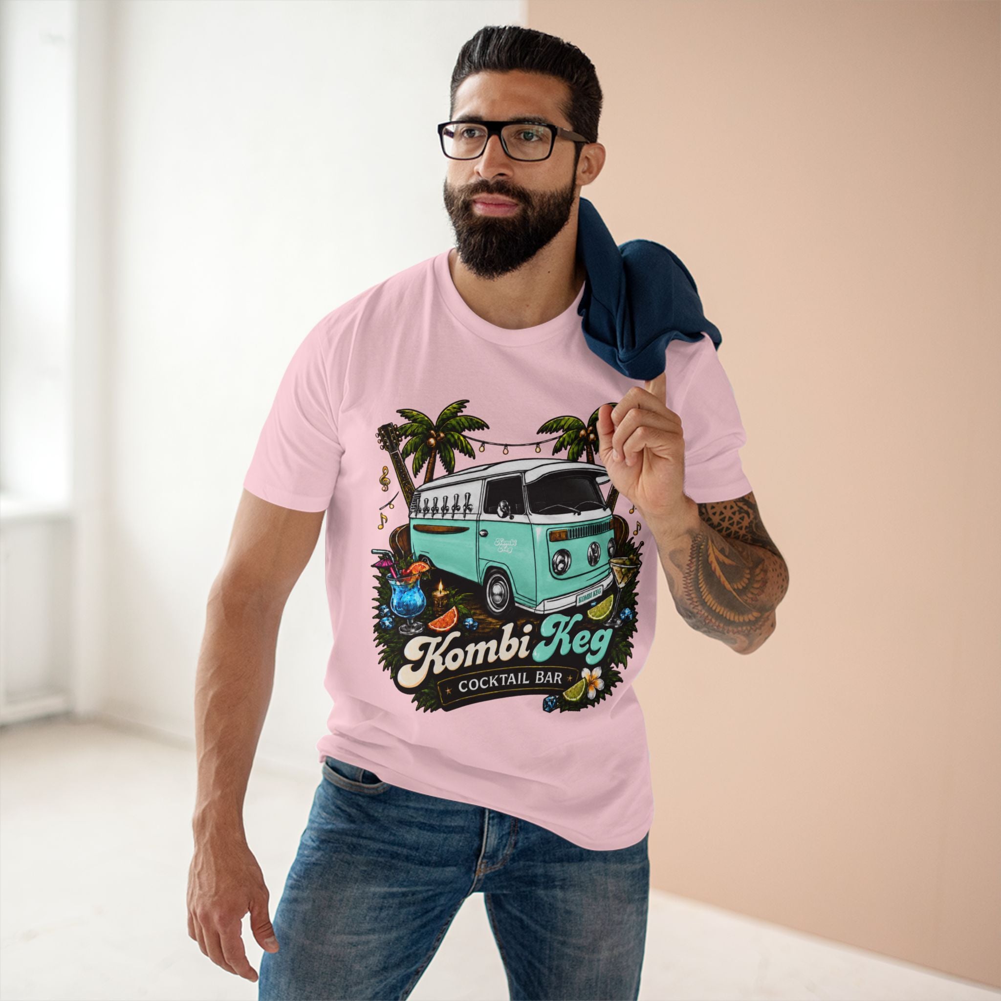 Kombi Keg Cocktail Bar Tee (Front print only)