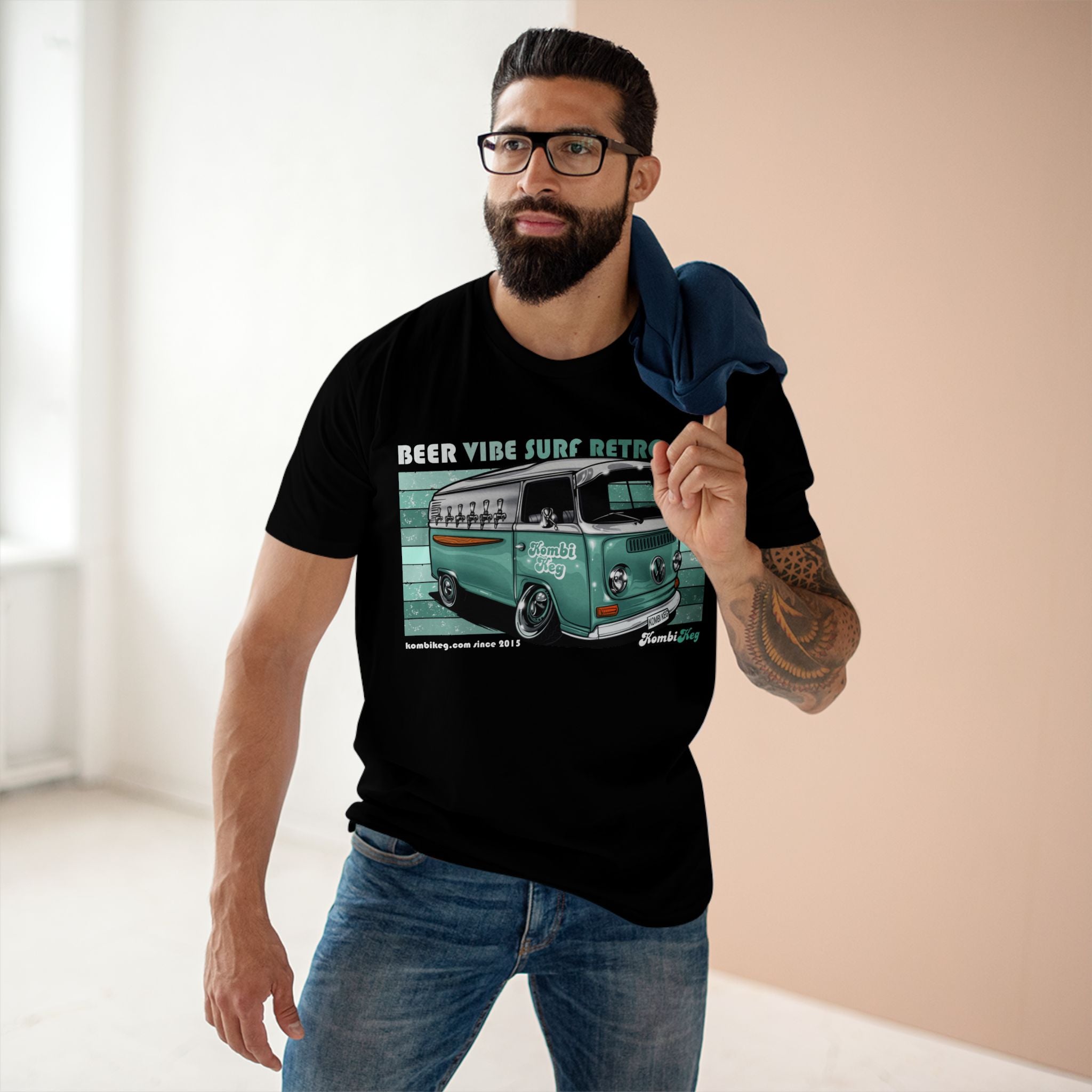 Kombi Keg Retro Surf Tee