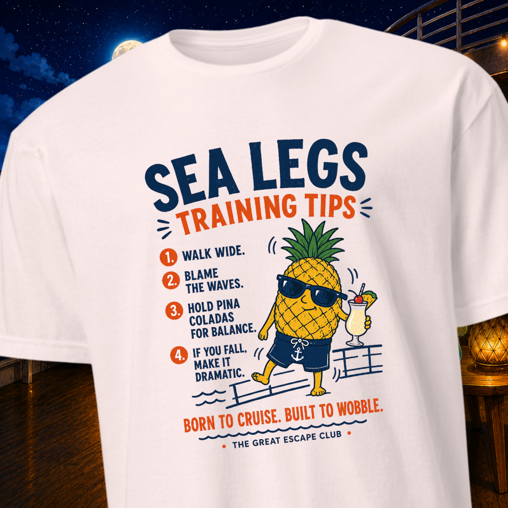 Sea Legs Training Tips T-Shirt