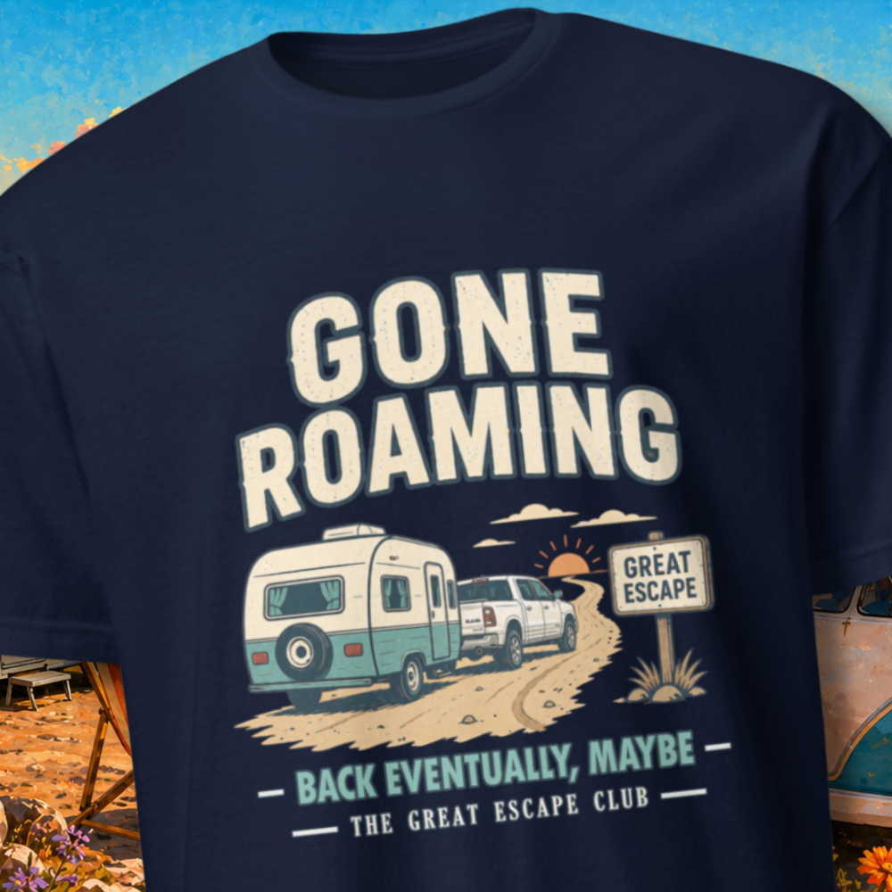 Gone Roaming - Back Eventually, Maybe Unisex T-shirt