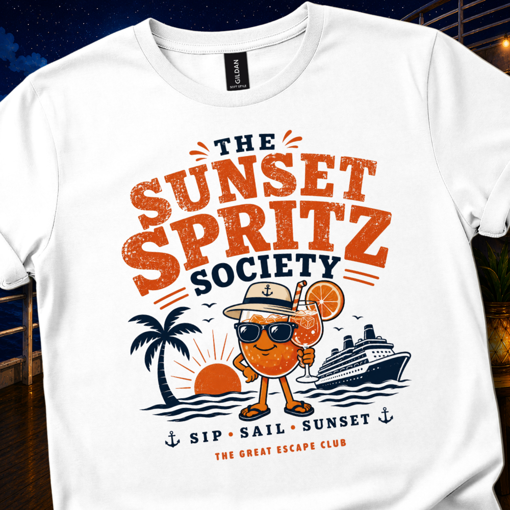 Sunset Spritz Society T-Shirt