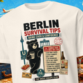Berlin Survival Tips Bear (Germany) unisex T-shirt