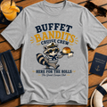 Buffet Bandits Cruise Crew funny cruise buffet t-shirt design on Sport Grey shirt