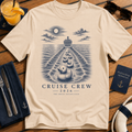 Cruise Crew 2026 Cruise Ducks matching cruise duck t-shirt design on Light Blue shirt