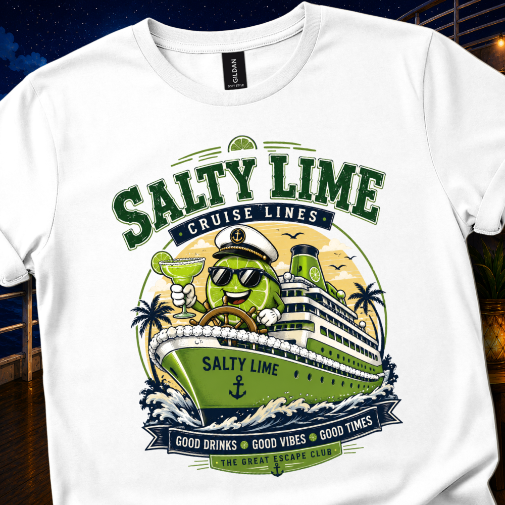Salty Lime Cruise Lines T-Shirt