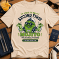 This Is My Second First Mojito funny cruise mojito t-shirt design on Natural shirt