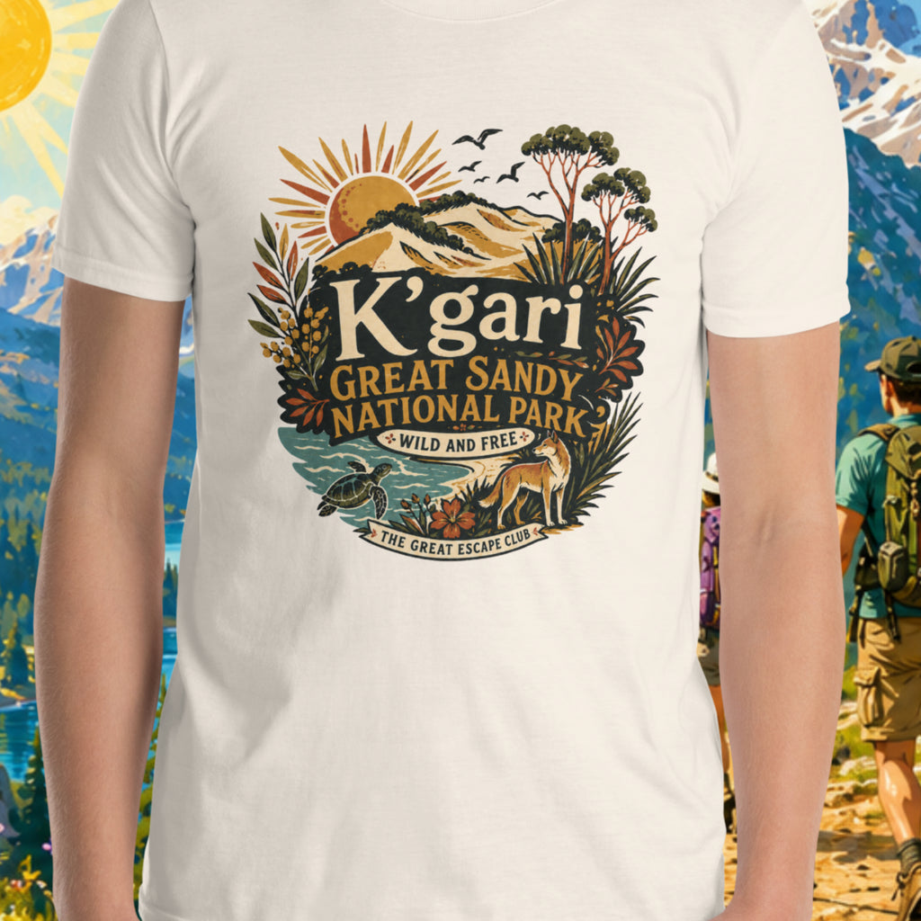 K'gari Great Sandy National Forest Park unisex T-shirt